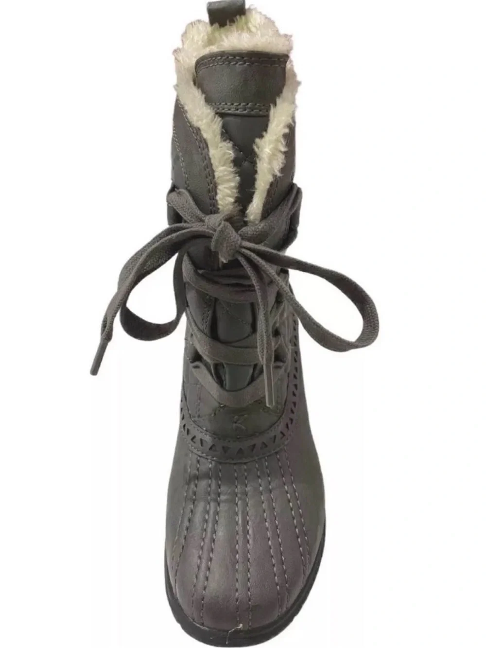 Keds Women’s Powder Puff Winter Snow Boots Grey Size 6 Pre-owned